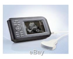 Handheld Digital LCD 5.5 Ultrasound Scanner+7.5Mhz linear Probe For Mankind CE