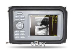 Handheld Digital Veterinary Ultrasound Scanner 6.5M Rectal Probe Equine Bovine