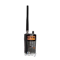 Handheld Portable Police Fire Military Radio Scanner Digital 500 Channels Black