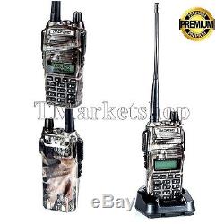Handheld Radio Scanner 2-Way Digital Antenna Transceiver Police Portable -CAMO