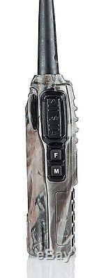 Handheld Radio Scanner 2-Way Digital Antenna Transceiver Police Portable -CAMO