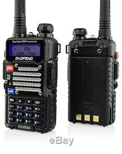 Handheld Radio Scanner 2-Way Digital Multi-band FM transceiver Portable Antenna