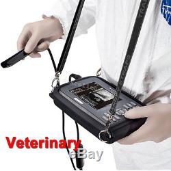 Handheld Veterinary Veterinär Digital Ultrasound Scanner Unit Rectal Probe Fast