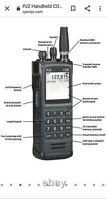 Handheld digital scanner communications radio