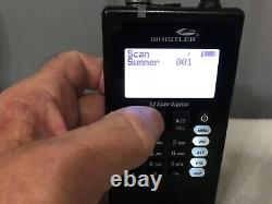 Handheld portable Whistler WS1088 EZ SCAN Digital scanner Digital Trunking Tech