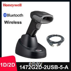 Honeywell 1472G2D-2USB-5-A Voyager 1472g Wireless 2D USB Barcode Scanner with Base