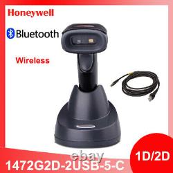 Honeywell 1472g Hanheld 2D USB Cordless Barcode Scanner Kit 1472G2D-2USB-5-C