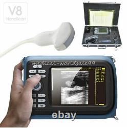 Human 5.5'' Handheld Ultrasound Machine Scanner Digital+Convex Probe Box NEW