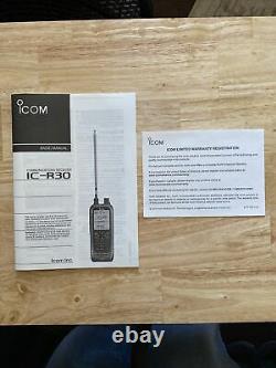 ICOM IC-R30 Wide Band FM/AM/SSB/CW Scanner Handheld Receiver