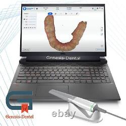 Intraoral Digital Handheld Scanner Shining 3D Aoralscan 3 Dental +SOFTW. + Laptop