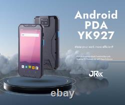 JR Android 12 PDA 2D Barcode Scanner 4G WiFi NFC Terminal With Google play