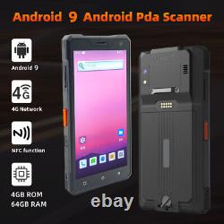 JR Android PDA Industrial 2D Barcode Scanner With NFC 4+64G Handheld Terminal