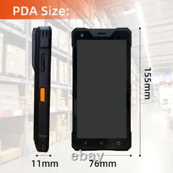 JR Android PDA Industrial 2D Barcode Scanner With NFC 4+64G Handheld Terminal