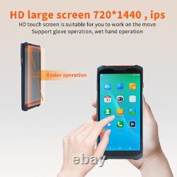 JR Android PDA Z1 Barcode Scanner Touch Screen Support Fingerprint Unlocking