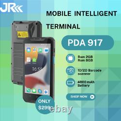 JR Wireless Android Handheld 2D/1D/QR Barcode Scanner for Inventory Warehouse