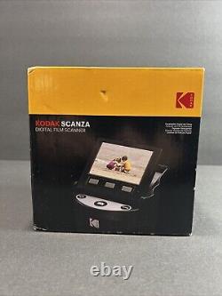 KODAK SCANZA Digital Film & Slide Scanner Converts 35mm, 126, 110, Super 8 & 8