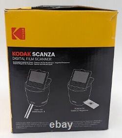 KODAK SCANZA Digital Film & Slide Scanner RODFS35 CIB with 8GB SD Card Tested