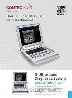 Laptop Veterinary B-Ultrasound Scanner VET Doppler Machine Convex probe RDA US