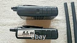 Lot of 2 Uniden NASCAR Bearcat BC72XLT Digital Scanner Working with Extras