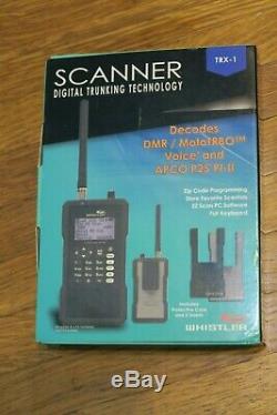 MINT Whistler TRX-1 Handheld DMR/MotoTRBO Digital Trunking Scanner FREE SHIP