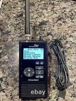 MINT Whistler WS1080 Handheld Digital Trunking Scanner with P25 Phase II