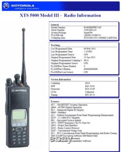 MOTOROLA XTS5000 FPP MODEL 3. ALL LAPD WithTAC, New LACoFD, GMRS, Complete unit