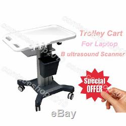 Medical Cart Mobile Trolley cart for CONTEC laptop portable Ultrasound Scanner