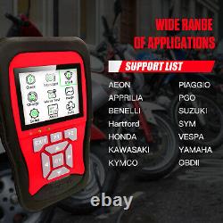 Motorcycle OBD2 Code Reader Diagnostic Scanner For YAMAHA Suzuki KAWASAKI HONDA