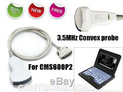 NEW 3.5MHZ Convex Probe For CMS600P2 portable laptop Ultrasound Scanner machine