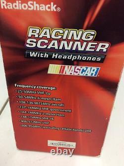 NEW Radio Shack 20-516 PRO-84 Handheld NASCAR 200 Channel Race Scanner RARE