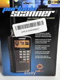 NEW Uniden Bearcat BC125AT Handheld Scanner NASCAR Racing Police Fire Close Call