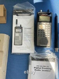NICE Radio Shack PRO-106 Handheld Radio Scanner-Digital Trunking WORKS IN BOX
