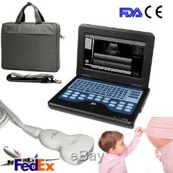 New CONTEC Digital Ultrasound Scanner Portable Laptop Machine, 3.5M Convex, CE&FDA