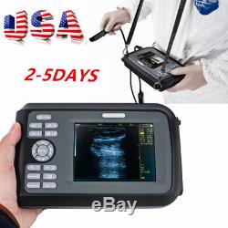 New Portable Handheld Digital Ultrasound Scanner Rectal Probe Animal Vet USE FDA
