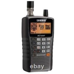 New Portable Handheld Uniden BC125AT 500 Channel Police Fire FM Radio Scanner