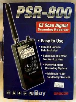 PSR-800 GREAmerica EZ Scan Digital Trunking Hand Held Scanner WS1080 RS Pro-668