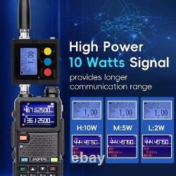 Police Fire Radio Scanner Handheld Transceiver Portable Antenna Dual Band Radio