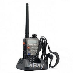 Police Radio Scanner Handheld Digital LED Transceiver Two Way Portable Antenna