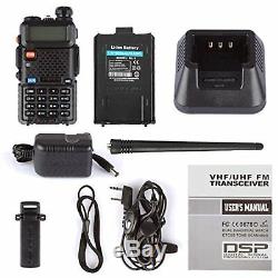 Police Radio Scanner Handheld Fire Transceiver Digital Two Way Portable Antenna