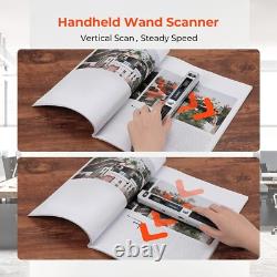 Portable 900 DPI Handheld Photo Scanner Includes 16G SD Card & USB Transfer