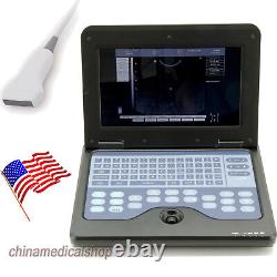 Portable Digital Ultrasound Scanner laptop Machine+7.5m Linear probe Small Organ