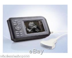 Portable Handheld Full Digital Ultrasound Scanner Machine+ Convex Probe Battery