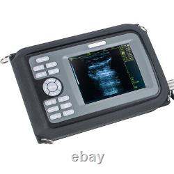 Portable Handheld LCD Digital Ultrasound Scanner Machine+Transvaginal Probe FDA
