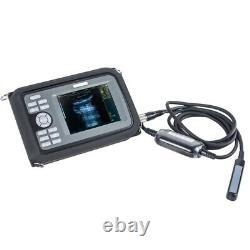 Portable Handheld Vet Ultrasound Scanner Machine +4.0MHz Rectal Probe Animal CE