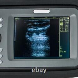 Portable Handheld Vet Ultrasound Scanner Machine +4.0MHz Rectal Probe Animal CE