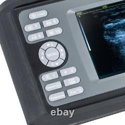 Portable Handheld Veterinary Ultrasound Scanner Machine Cow Horse Rectal Probe