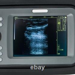 Portable Handheld Veterinary Ultrasound Scanner Machine Cow Horse Rectal Probe