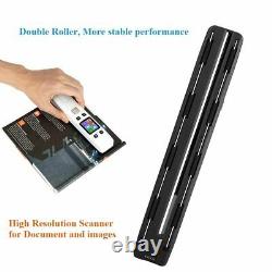 Portable Scanner Handheld Digital Wireless 1050DPI A4 Document Photo JPG PDF