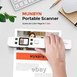 Portable Scanner, Photo Scanner for Documents, Pictures, Texts at 1050 DPI