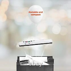 Portable Scanner, Photo Scanner for Documents Pictures Texts in 1050DPI, Flat